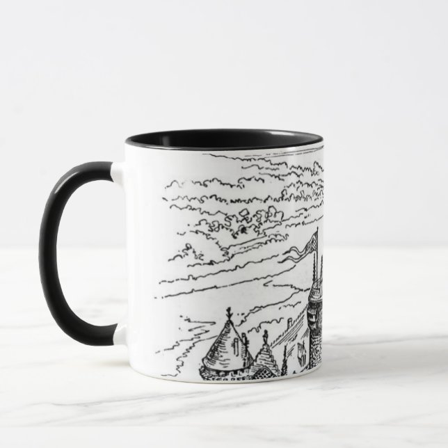 Medieval Castle Mug (Left)