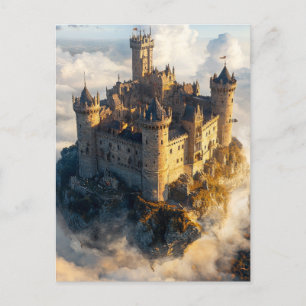 Medieval Castle Postcard
