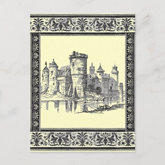 Medieval Castle Postcard (Front)