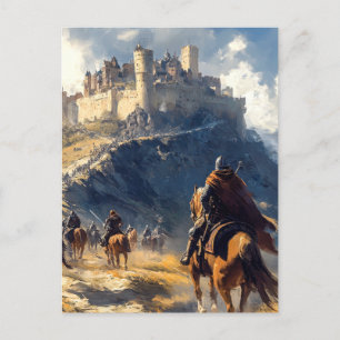 Medieval Castle Postcard