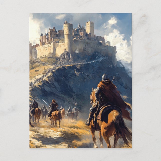 Medieval Castle Postcard (Front)