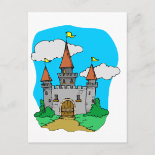 Medieval Castle Postcard