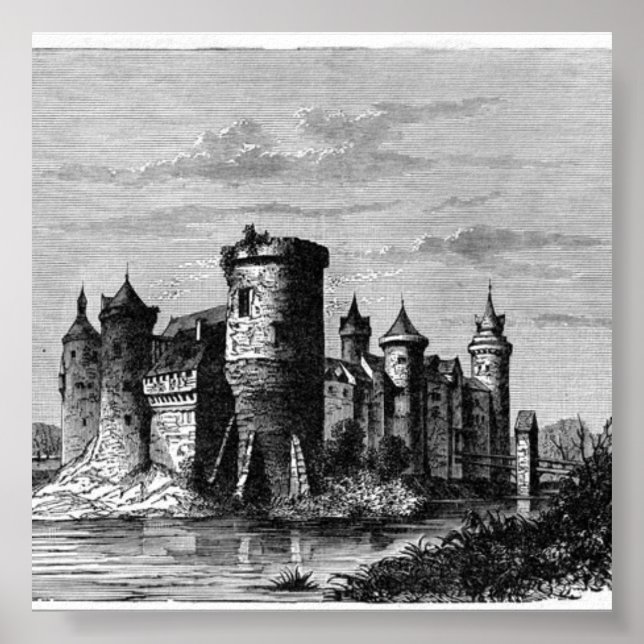Medieval Castle Poster (Front)