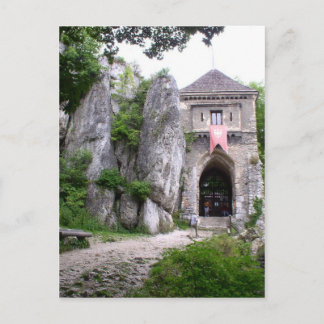 Medieval Castle Ruins Postcard
