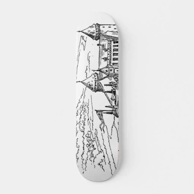 Medieval Castle Skateboard (Front)