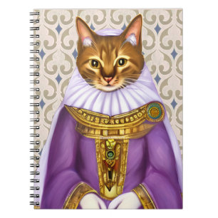 Medieval Cat Maiden Notebook