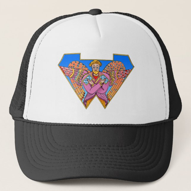 Medieval Celtic Art Knots and Designs Trucker Hat (Front)
