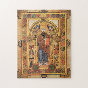 Medieval Celtic Illustration, 9th Century Jigsaw Puzzle