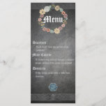 Medieval Celtic Wedding Menu Card<br><div class="desc">Medieval Wedding Menu Card
http://www.zazzle.com/collections/medieval_wedding-119867548122109012</div>