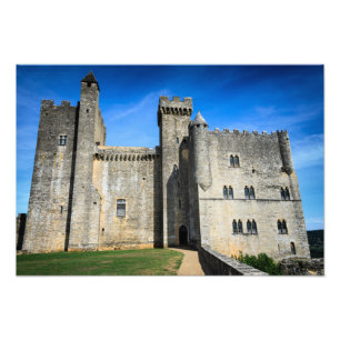 Medieval chateau de Beynac castle photo print