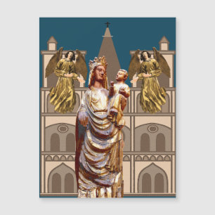 Medieval Christian art Magnetic Card