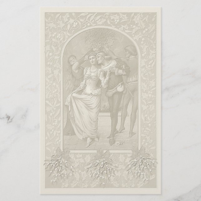 Medieval Christmas Stationery (Front)