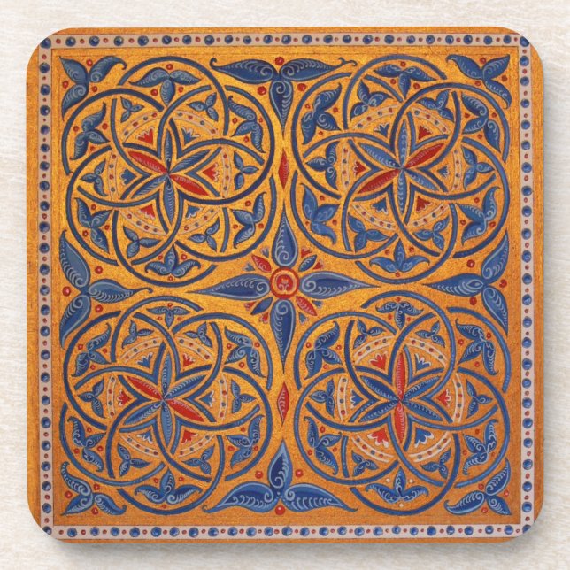 Medieval circles coaster (Front)