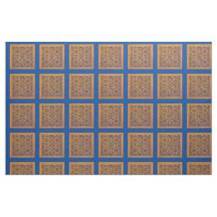 Medieval circles fabric