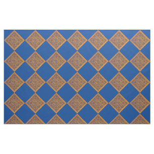 Medieval circles fabric