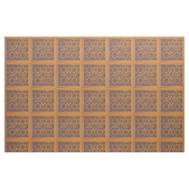 Medieval circles fabric (Fat Quarter)