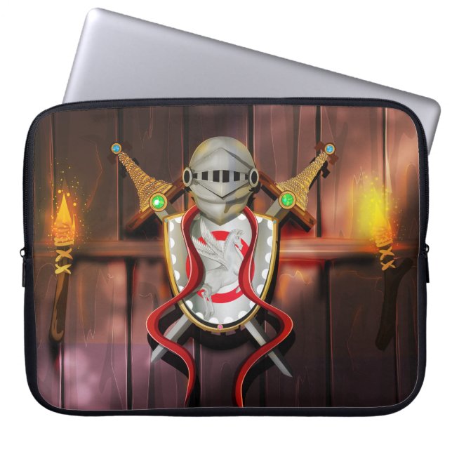 Medieval Coat of arms Laptop Sleeve (Front)