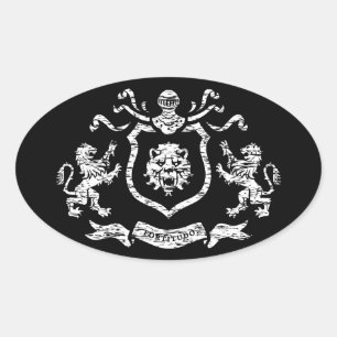 Medieval Coat of Arms - Sticker