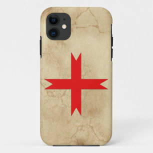Medieval Cross of the Knights Templar iPhone 11 Case