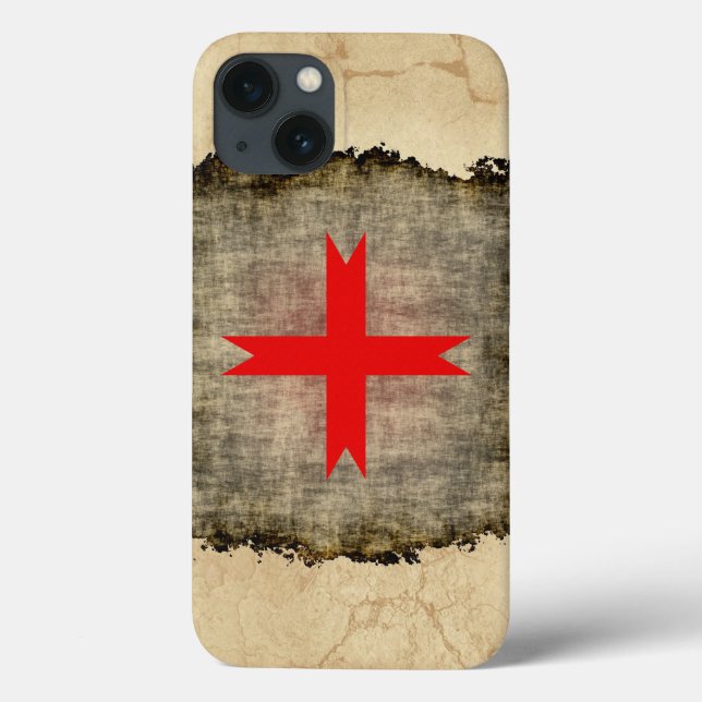 Medieval Cross of the Knights Templar Case-Mate iPhone Case (Back)