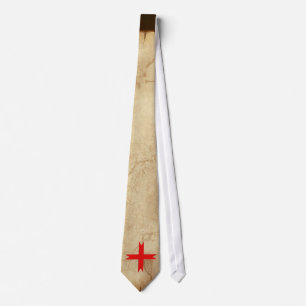 Medieval Cross of the Knights Templar Tie