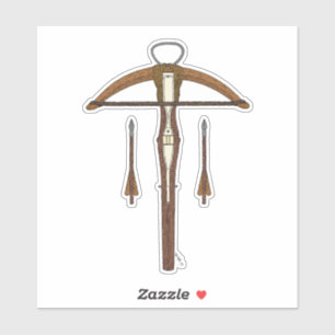 Medieval Crossbow with Bolts