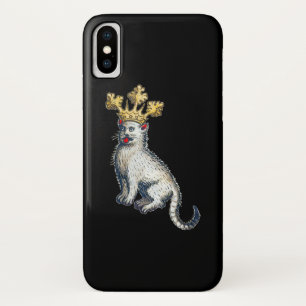 Medieval Crowned Cat Case-Mate iPhone Case