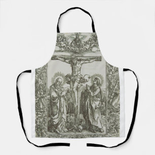 Medieval Crucifixion of Jesus Christ Apron