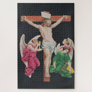 Medieval Crucifixion of Jesus Christ Jigsaw Puzzle