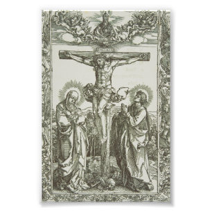 Medieval Crucifixion of Jesus Christ Photo Print