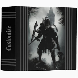 Medieval Dark Knight Binder