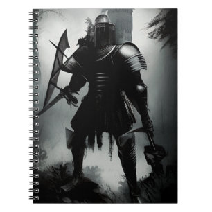 Medieval Dark Knight Notebook