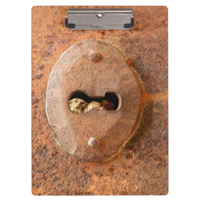 Medieval Door Lock Clipboard (Front)