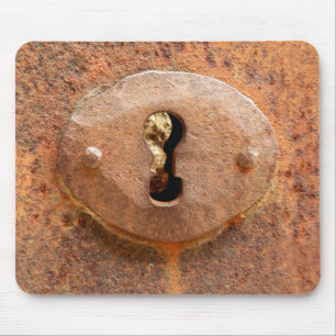 Medieval Door Lock Mouse Mat
