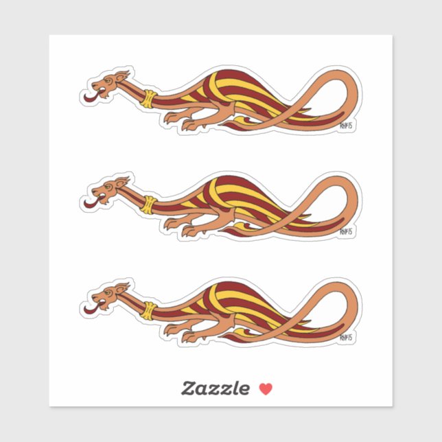 Medieval Dragon Design 2015 (Sheet)