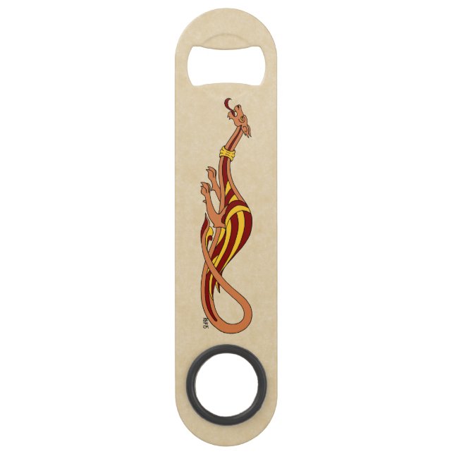 Medieval Dragon Design 2015 Bar Key (Front)