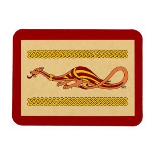 Medieval Dragon Design 2015 Magnet
