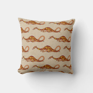 Medieval Dragon Design 2015 Throw Pillow