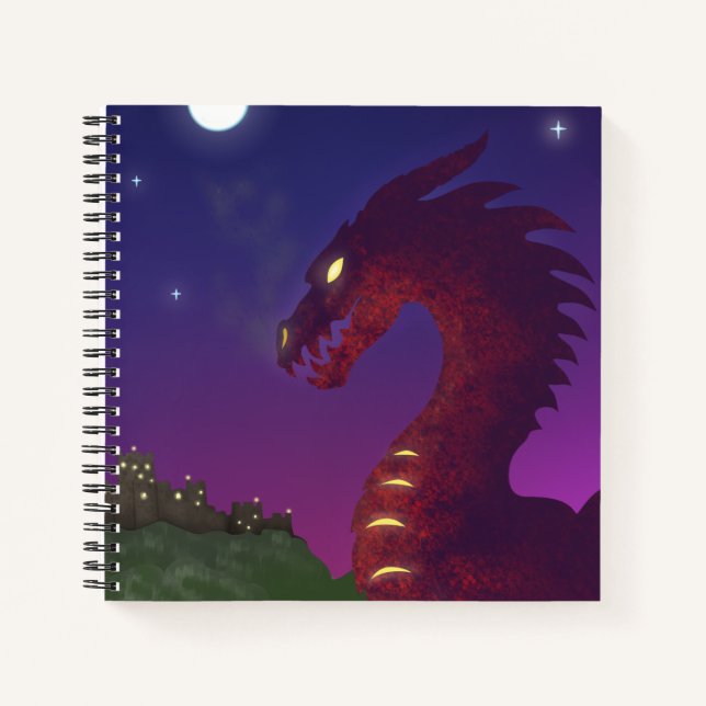 Medieval Dragon Notebook (Front)