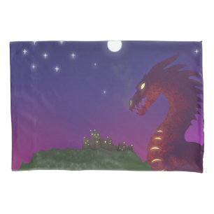Medieval Dragon Pillowcase