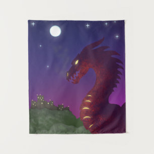Medieval Dragon Tapestry