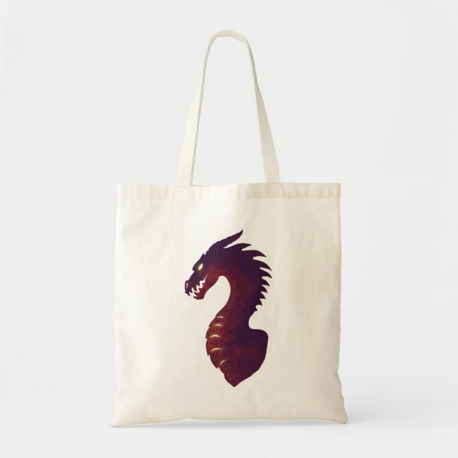 Medieval Dragon Tote Bag (Front)