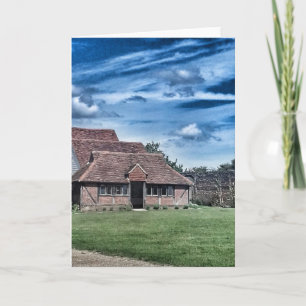 Medieval English Barn Card