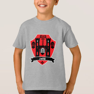 Medieval English Knight Dragon T-Shirt