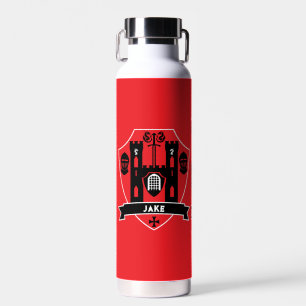 Medieval English Knight Dragon Water Bottle