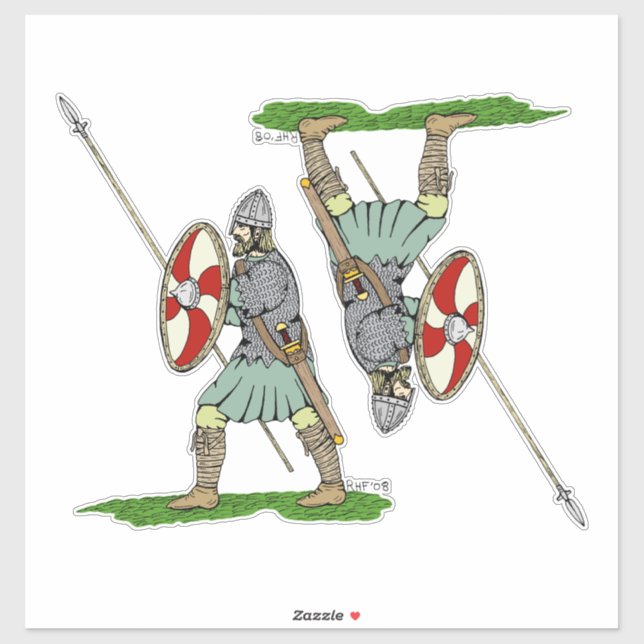 Medieval English/Saxon Warrior (Sheet)