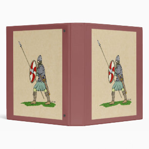 Medieval English/Saxon Warrior Binder