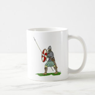 Medieval English/Saxon Warrior Coffee Mug