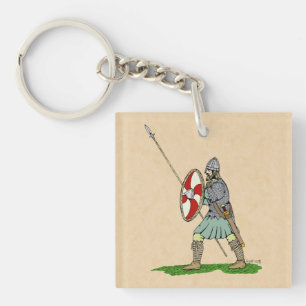 Medieval English/Saxon Warrior Keychain