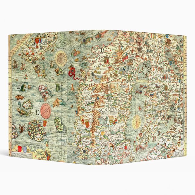 Medieval Europe Map Binder (Background)